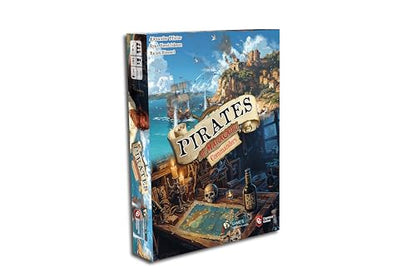 Capstone Games Pirates of Maracaibo Commanders Expansion Board Game for Adults & Teens, Tactical Strategy Board Game for 1-4 Players Ages 12+, Solo & Family Board Games, 90-120 Minute Playtime