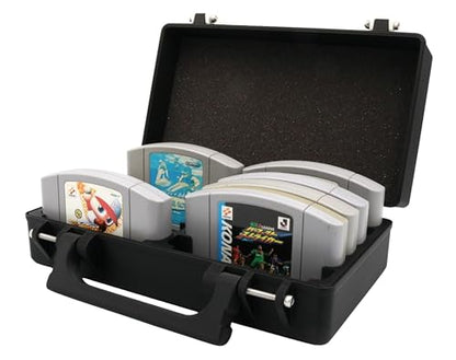 Game Carrying Case for Nintendo 64 (N64) - Holds 12 Cartridges