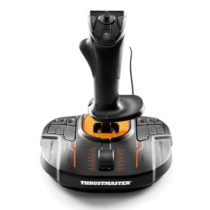 Thrustmaster T16000M FCS - Precision Combat Flight Sim Joystick - PC | Drift-free H.E.A.R.T sensors, 16 programable buttons, 8-way hat switch, 4 axes, twist rudder, integrated throttle - style: Flight Stick T16000M FCS