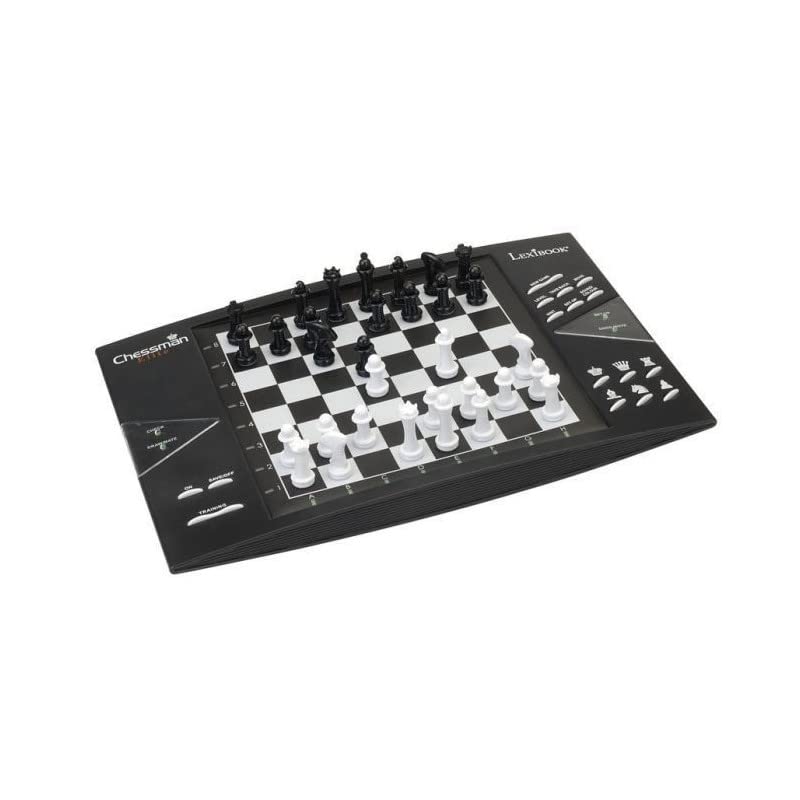 Lexibook, Chessman Elite Interactive Electronic Chess CG1300 | 64 levels, LED indicators, battery or adapter powered, Black/white - style: CG1300