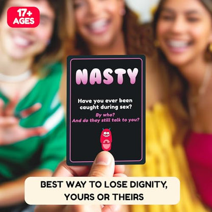 Slap of Shame – Fast Slap Card Game for Adults | Dares & Group Challenges | Funny Party Game for Game Night, Bachelorette & Friends Groups | 2-10 Players