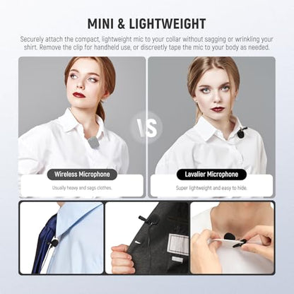 NEEWER USB Lapel Microphone, Plug & Play Mini Omnidirectional Clip On Lavalier Mic with 3.5mm Monitoring Headphones Jack for USB 2.0 Mac Windows PC Laptop Computer YouTube Skype Podcast Gaming, LM2 - style: 1 Pack w/USB A & 3.5mm TRS Plug