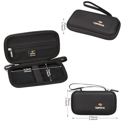 Aproca Portable Hard Storage Case, for RG35XX H Retro Game Emulator Handheld Gaming Player Compatible with rg28xx Retro Game Handheld