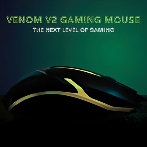 Wired USB Mouse – RGB Optical Computer Mouse,1200 DPI Office,Home and Game Mice for Windows PC, Laptop, Desktop, Notebook, for Right or Left Hand Use (Black)