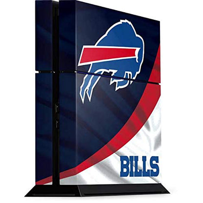 Skinit Decal Gaming Skin Compatible with PS4 Console - Officially Licensed NFL Buffalo Bills Design