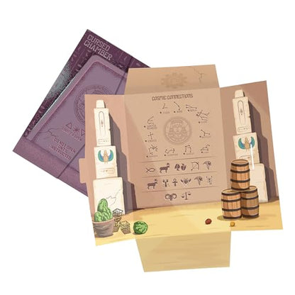 Ridley's Games Timescape: Cleopatra’s Curse an Escape Room Game - Brainteasers - Mystery Solving - Crack The Code - Game Night Favorites - Ages 12+ | 90 Minute Gameplay - Re-Gift to Your Friends! - style: Cleopatra