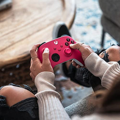 Microsoft Controller for Series X / S, & Xbox One (Latest Model) - Deep Pink (Renewed)