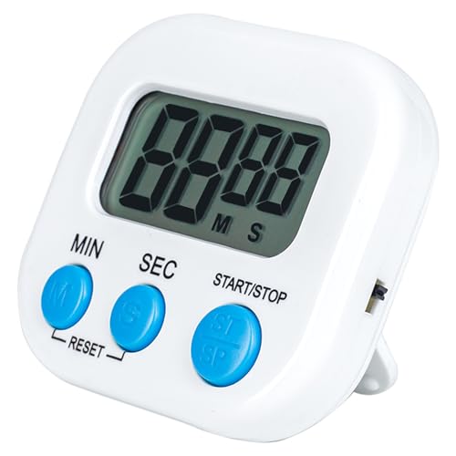 Kitchen Timers for Cooking and Baking with Big Digital Numbers and Loud Alarm Used in Cooking, Classroom, and Office. - size: Pack of 1