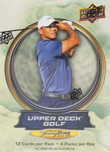 2026 Upper Deck GOLF Series Sealed Blaster Box of Packs Featuring Young Guns Rookie Card, Scorecard Superstars and a Blaster Exclusive Orange Dazzler Try For Tiger Woods, Nelly Korda and Many Others