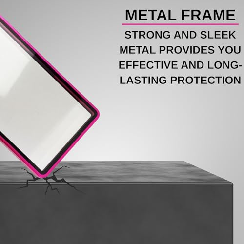 RedCap Magnetic Aluminum PSA Graded Card Holder 35PT Premium PSA Slab Protector Display Case with UV Resistant Glass Fits Standard PSA Graded Sports Trading Cards - Pink Mirage - color: Pink Mirage