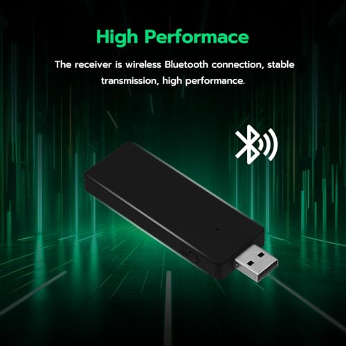 Mcbazel Wireless Adapter for Xbox Controller, Wireless Gaming Adapter for Xbox One, One X/S, Elite 2, Series X/S, Xbox Controller, Compatible with PC, Windows 11/10/8/8.1/7 (USB 2.0/3.0)