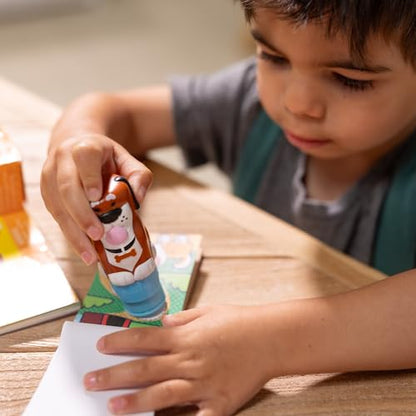 Melissa & Doug Sticker Wow!™ Dog Bundle: 24-Page Activity Book, Refillable Sticker Stamper, Mini Pad, 500 Stickers, Arts and Crafts for Kids Ages 3+ - color: Dog, size: Bundle