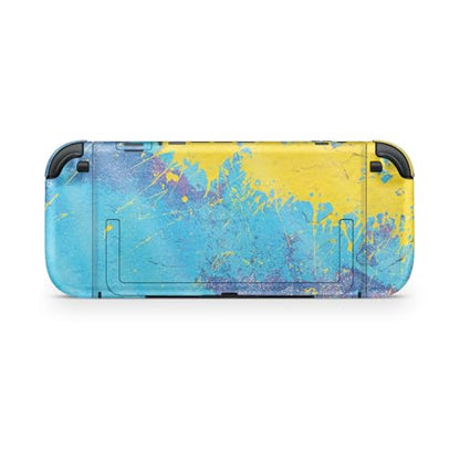 Glossy Glitter Gaming Skin Compatible with Nintendo Switch 2 Console Only - Splatter Wall - Premium 3M Vinyl Protective Wrap Decal Cover - Easy to Apply | Crafted in The USA by MightySkins - color: Splatter Wall, size: Switch 2 Console Skin Only, style: G