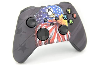 Wireless Custom Controller Compatible with PC, Windows 10+, Series X/S & One (Series X/S Freedom Eagle) - color: Series X/S Freedom Eagle