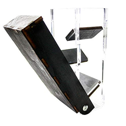 Travel Portable Draw Bridge Dice Tower – Black