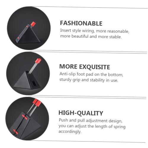 DOITOOL Mouse Cable Holder for Gaming Adjustable Mouse Cable Organizer Nonslip Suitable for Home and Office Use