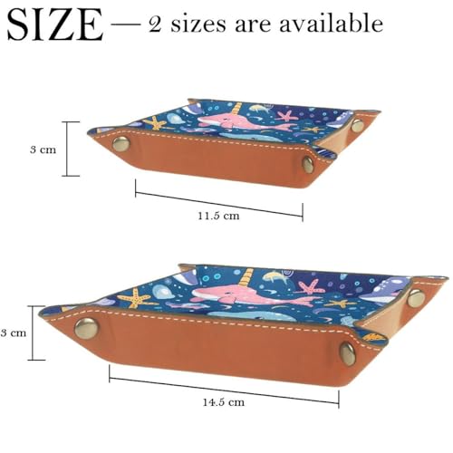 Dolphins Starfishes Dice Tray Dice Rolling Tray Folding Dice Holder for Dice Games, Like RPG, DND and Other Table Games - color: Multi 11