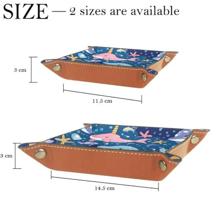 Dolphins Starfishes Dice Tray Dice Rolling Tray Folding Dice Holder for Dice Games, Like RPG, DND and Other Table Games - color: Multi 11