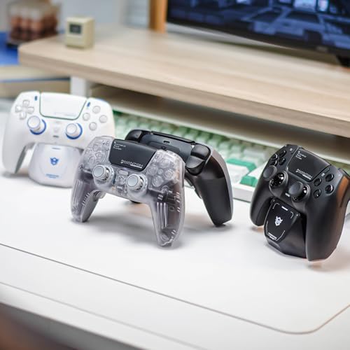 HEXGAMING PlayVital Controller Stand Display Gamepad Holder Only Fit for HEX Phantom Controller - White - color: White
