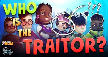 Arcane Wonders Hello Neighbor The Secret Neighbor Party Game , Blue