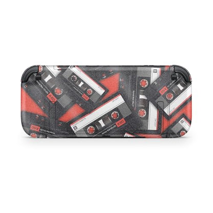 Glossy Glitter Gaming Skin Compatible with Nintendo Switch 2 Console Only - Mixtape - Premium 3M Vinyl Protective Wrap Decal Cover - Easy to Apply | Crafted in The USA by MightySkins - color: Mixtape, size: Switch 2 Console Skin Only, style: Glossy Glitte