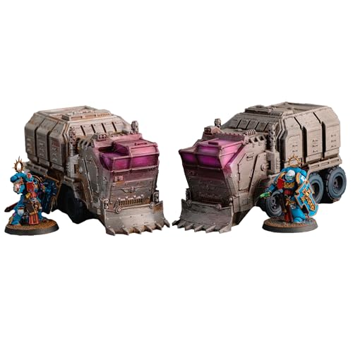Castograd Laboris Heavy Trucks Miniature Grimdark Vehicle Set