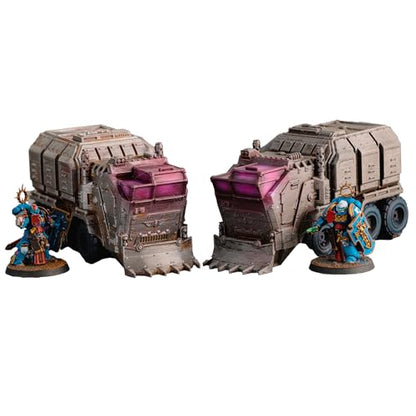 Castograd Laboris Heavy Trucks Miniature Grimdark Vehicle Set