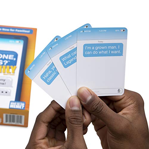 New Phone, Who Dis? Family Edition By Relatable, A Fun Choice For Games And Card Games For Family Gatherings, Great For Kids Games, Includes 150 Inbox Cards, 300 Reply Cards, And Instructions - style: Family
