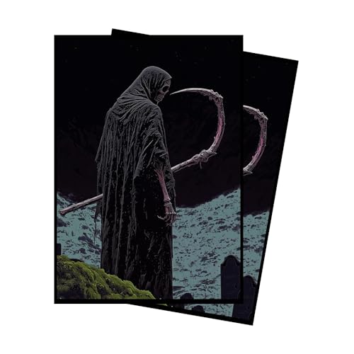 Grim Reaper 3 - MTG Card Sleeves, 104ct, Standard Size, Textured | Perfect for Double Sleeving, Smudge Resistant Matte Back, Standard 66x92mm - Compatible with Magic The Gathering & TCG Cards - color: Grim Reaper 3, size: Textured
