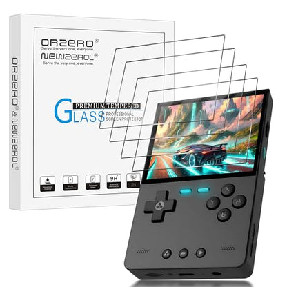 Orzero (4 Pack) Tempered Glass Screen Protector Compatible for Trimui Brick, 9 Hardness High Definition Anti-Scratch Bubble-Free - size: Trimui Brick
