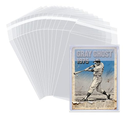 Top Loader Sleeves 600 Pack, Resealable Team Bags for 35-75PT Rigid Top Loader Card Holders - Penny Sleeves for 3"X4" Top Loaders Trading Card - size: 600 Pack