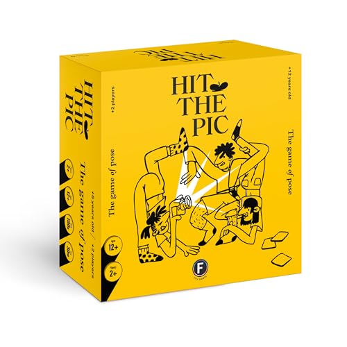 Hit The Pic Party Game - Match The Pose in Fast-Paced Team Play Using Improv and Movement, Perfect for Groups and Family Game Nights - Ages 12+, 2+ Players, 30 Minute Playtime, Made by Fitz