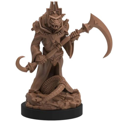 Epic Encounters: Chamber of The Serpent Folk - RPG Fantasy Roleplaying Tabletop Game with 20 Detailed Miniatures, Double-Sided Game Mat, & Game Master Adventure Book with Monster Stats, 5E Compatible | Includes 20 Unpainted Serpent Folk Miniatures, Double
