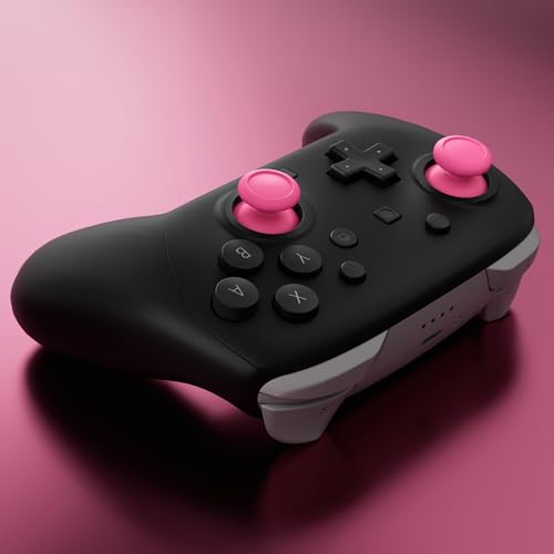 eXtremeRate Replacement 3D Joystick for Nintendo Switch 2 Pro Controller, Left Right Analog Stick Thumbsticks with Screwdriver Tools for Switch 2 Pro Controller, Multi-Colors Options - Rose Red - color: Rose Red