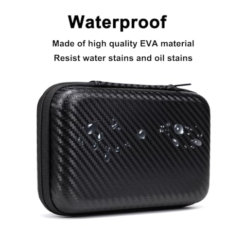 Carrying Case for R36S/ RG36 Pro/ R36 Pro/ RG353VS/ RG353V Retro Game Consoles Portable Video Gaming Console Travel Bag Protection EVA Carrying Box Handheld Emulator Storage Holder Organizer