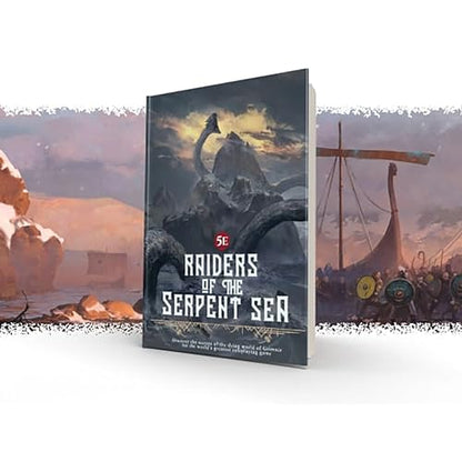 Modiphius Entertainment: Raiders of The Serpent Sea: Campaign Guide (5E) - Hardcover RPG Book, Roleplaying Game, Takes 4-6 Players from Level 1 - 16 - style: Campaign Guide