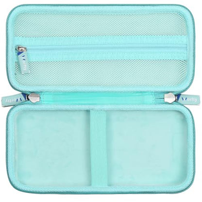 worfty Travel Carrying Case for Retroid Pocket G2/ 6/ 5/ 4/ 4pro Game Handheld Console (Case Only) - Hard Protective Carrying Storage Bag (Teal) - color: Teal