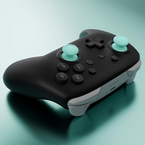 eXtremeRate Replacement 3D Joystick for Nintendo Switch 2 Pro Controller, Left Right Analog Stick Thumbsticks with Screwdriver Tools for Switch 2 Pro Controller, Multi-Colors Options - Misty Green - color: Misty Green