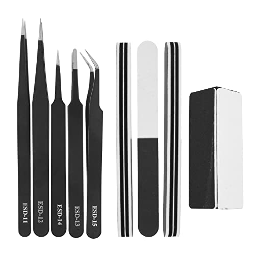 Mandala Crafts 33 PCS Plastic Model Tool Sets with Hobby Clippers, Tweezers, Drills, Grinder, Knife - Professional Basic Model Building Tools Set for Assembling Miniatures Mecha Cars - style: Premium 33 PCs