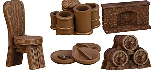 Mantic Games Terrain Crate - Adventurer's Crate Large Size Set | Highly-Detailed 3D Miniatures | Pre-Assembled Scenery Tabletop Game Accessory for Wargames, Board Games and RPGs | Made by Mantic Games