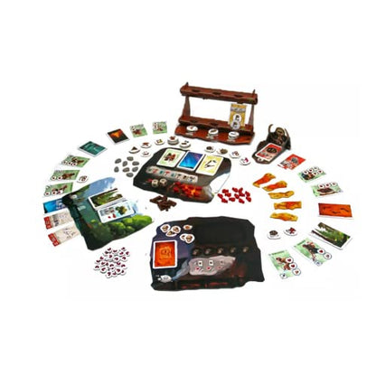 Asmodee Paleo Board Game - A Cooperative Paleolithic Adventure for Strategy Enthusiasts, Cooperative Family Fun for Kids & Adults, Ages 10+, 2-4 Players, 45-60 Minute Playtime - style: Paleo