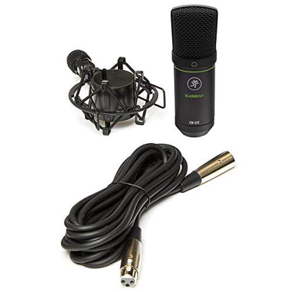 Mackie EM-Series, Large-Diaphragm Condenser Microphone (EM-91C) - size: XLR, style: Large Diaphragm Condenser