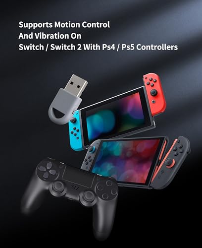 GuliKit Hyperlink 2 Fast Wireless Adapter for Xbox Series X|S Controller | For Xbox Elite 2/Xbox One Bluetooth/PS5 Dual Sense/Edge/PS4/Switch Pro Gamepad—Play on PC, Switch 1/2, Android & SteamOS