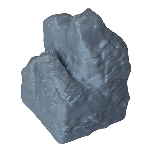 Tofer's Miniatures Set of 8 Rock Formation Stone Boulder Bundle, Terrain Scenery for Tabletop 28mm Miniatures Wargame, 3D Printed and Paintable Produced