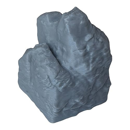 Tofer's Miniatures Set of 8 Rock Formation Stone Boulder Bundle, Terrain Scenery for Tabletop 28mm Miniatures Wargame, 3D Printed and Paintable Produced