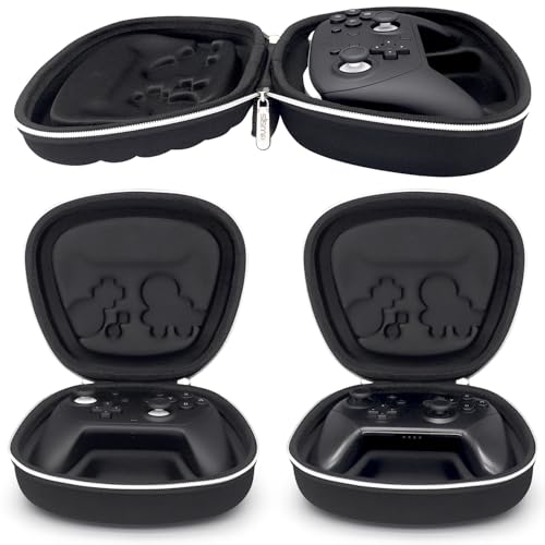 Carrying Case Compatible with Nintendo Switch 2 Pro Controller, Buttons & Joysticks Full Protection, Hard Shell Original Switch Controller Travel Storage Case, Black - color: Black Special Edition