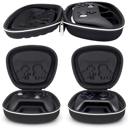 Carrying Case Compatible with Nintendo Switch 2 Pro Controller, Buttons & Joysticks Full Protection, Hard Shell Original Switch Controller Travel Storage Case, Black - color: Black Special Edition