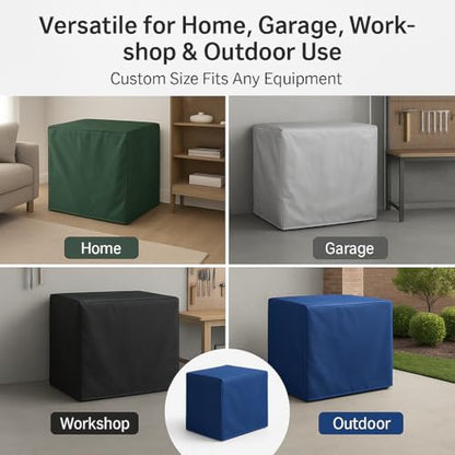 Custom Fit Home Dust Protection Cover - Made-to-Measure Protective Cover with Personalized Text or Logo for Furniture & Equipment - color: Home Dust Protection