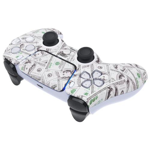 MODDEDZONE M Series Custom controller for PS5 - Wireless, OEM-Quality Custom Designs for Playstation 5 Controller- Diverse & Unique Styles for Enhanced Gaming (Money $100) - color: Money $100