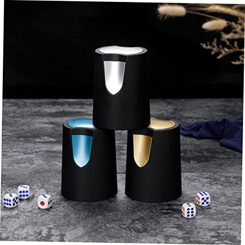 2pcs Practical Plastic Dice Cup Fashion Dice Storage Container for Ktv Game Night Easy to Use Clean Lightweight Design for Parties and Table Games